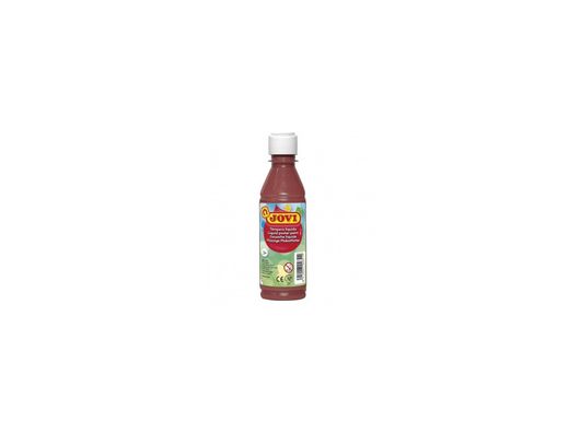 Tempera Liquida Jovi Escolar 250 Ml Marron