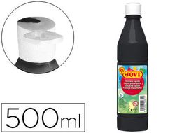 Tempera liquida jovi escolar 500 ml negro