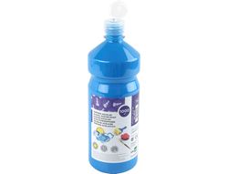 Tempera Liquida Liderpapel Escolar 1000 Ml Azul Marino