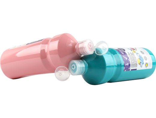Tempera Liquida Liderpapel Escolar 1000 Ml Blanco