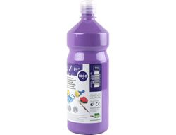 Tempera Liquida Liderpapel Escolar 1000 Ml Lila