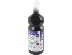 Tempera Liquida Liderpapel Escolar 1000 Ml Negro