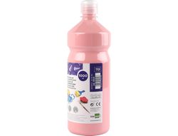 Tempera Liquida Liderpapel Escolar 1000 Ml Rosa