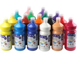 Tempera Liquida Liderpapel Escolar 1000 Ml Verde Oscuro