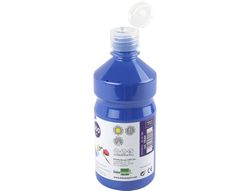 Tempera Liquida Liderpapel Escolar 500 Ml Azul Marino