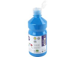 Tempera Liquida Liderpapel Escolar 500 Ml Azul