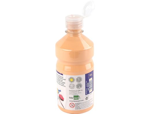 Tempera Liquida Liderpapel Escolar 500 Ml Carne