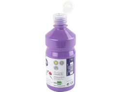 Tempera Liquida Liderpapel Escolar 500 Ml Lila