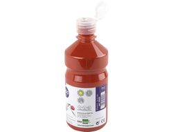 Tempera Liquida Liderpapel Escolar 500 Ml Marron