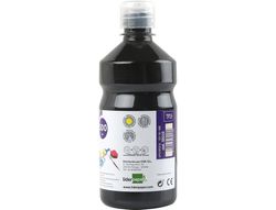 Tempera Liquida Liderpapel Escolar 500 Ml Negro