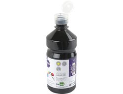 Tempera Liquida Liderpapel Escolar 500 Ml Negro