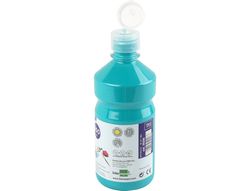 Tempera Liquida Liderpapel Escolar 500 Ml Turquesa