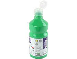 Tempera Liquida Liderpapel Escolar 500 Ml Verde