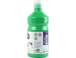 Tempera Liquida Liderpapel Escolar 500 Ml Verde
