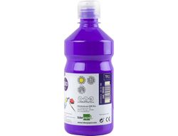 Tempera Liquida Liderpapel Escolar 500 Ml Violeta