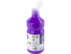 Tempera Liquida Liderpapel Escolar 500 Ml Violeta