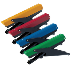 Tenaza Petrus mini Majorette 205 + 1 Caja grapas 202 (blíster) colores surtidos