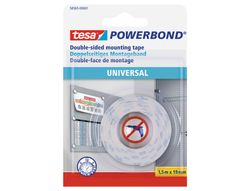 Tesa blister cinta adhesiva doble cara universal 1,5 m x 19 mm 58565-00001-00