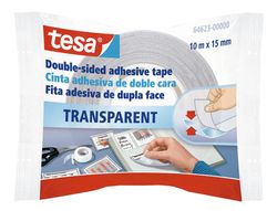 Tesa Cinta adhesiva 10m x15mm Doble cara