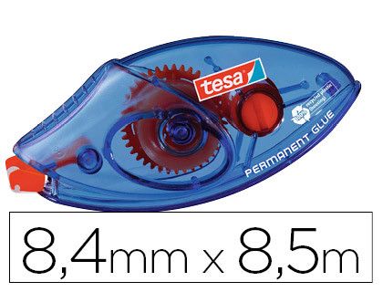 Tesa roller adhesivo eco permente 8,5 m x 8,4 mm 59090-00005-03