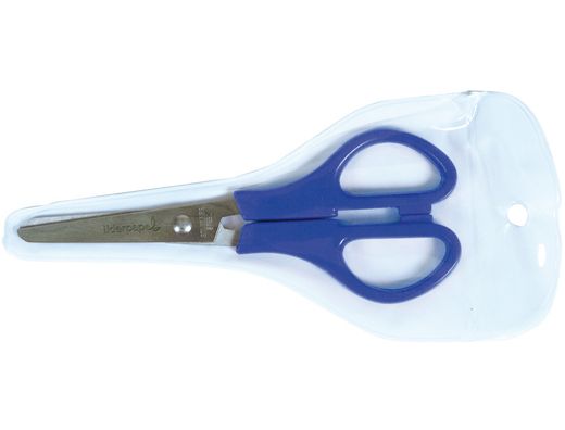 Tijera Escolar Liderpapel Ps-52-D con Funda 14 Cm