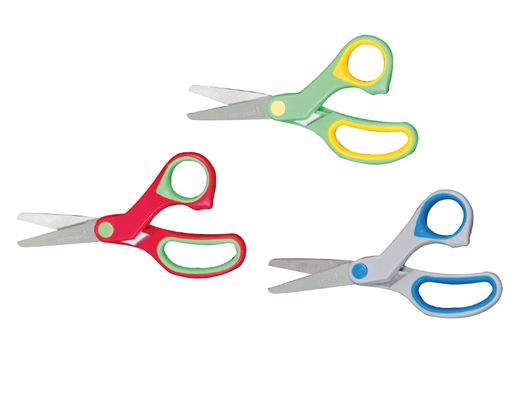 Tijera Escolar Liderpapel -Soft Ergonomica Unidad