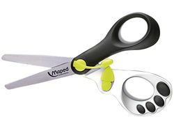 Tijera Escolar Maped Magic Up Koopy 13Cm- con Resorte para Facilitar La Accion Del Corte -Unidad