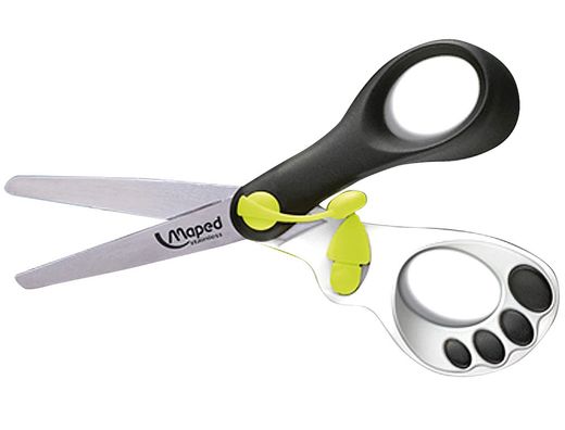 Tijera Escolar Maped Magic Up Koopy 13Cm- con Resorte para Facilitar La Accion Del Corte -Unidad