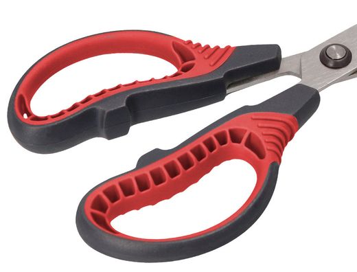 Tijera liderpapel titanio hoja curva 16,5 cm falicilidad corte y durabilidad incluye funda