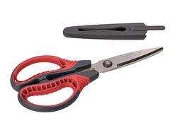 Tijera liderpapel titanio hoja curva 16,5 cm falicilidad corte y durabilidad incluye funda