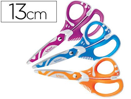 Tijera Maped Zenoa 13 cm colores aleatorios