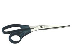 Tijera oficina faibo acero inoxidable 25 cm empuñadura ergonomica en blister