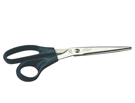 Tijera oficina faibo acero inoxidable 25 cm empuñadura ergonomica en blister