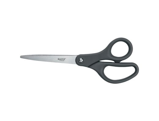 Tijera oficina leitz 20,5 cm titanio color gris oscuro