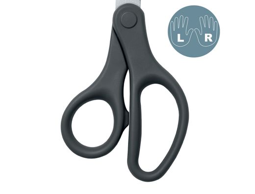 Tijera oficina leitz 20,5 cm titanio color gris oscuro