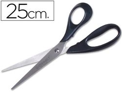 Tijera Oficina Q-Connect Inoxidable 10" -25 cm -Blister