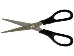 Tijera Oficina Q-Connect Inoxidable 7" -17 cm -Blister