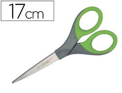 Tijera Q-Connect Mango Caucho 7" 17 cm Blister