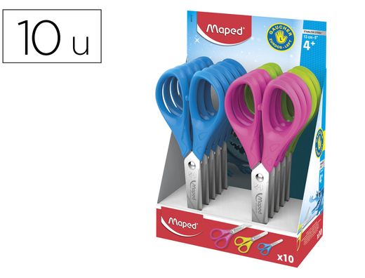 Tijeras Maped Vivo especiales para zurdos