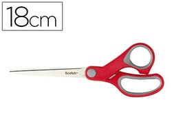 Tijeras rojas confort de 18 cm Scotch