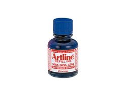 Tinta Artline Azul para Rotulador Pizarra Blanca 500-A Frasco de 20 Ml