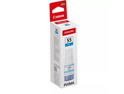 Tinta canon gi-55c cian botella 40 ml