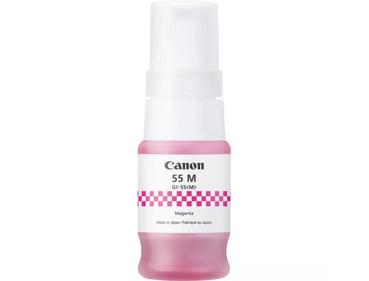 Tinta canon gi-55m magenta botella 40 ml