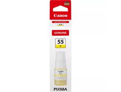 Tinta canon gi-55y amarillo botella 40 ml