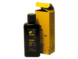 Tinta China Artist Negra Frasco 200 Ml