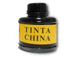 Tinta China Artist Negra Frasco de 60 Ml