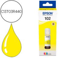 Tinta epson ecotank 102 et-2700 / 2750 / 3700 / 3750 / 4750 bote de 70 ml amarillo 6.000 pag