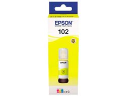 Tinta epson ecotank 102 et-2700 / 2750 / 3700 / 3750 / 4750 bote de 70 ml amarillo 6.000 pag