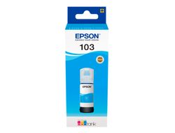 Tinta epson ecotank 103 l3110/3150/3151/5190 cian botella de 65 ml