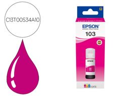 Tinta epson ecotank 103 l3110/3150/3151/5190 magenta botella de 65 ml